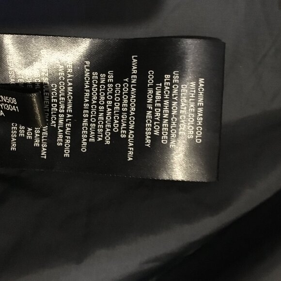 Tommy Hilfiger Large Men's Puffer Jacket, Grey with Hood - Picture 3 of 5